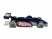 Loose Hot Wheels Thunderstreak Indy Car - Black and Blue — view 3