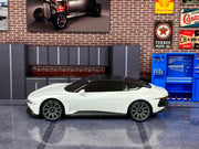 Loose Hot Wheels - DeLorean Alpha 5 - White — view 3