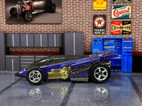 Loose Hot Wheels - Shadow Jet - Purple and Gold — view 3