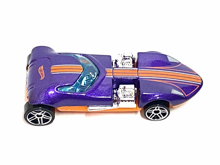 Loose Hot Wheels - Twin Mill - Purple and Orange — view 2