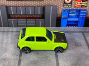 Loose Hot Wheels - 1973 Honda Civic Custom - Green and Black — view 2