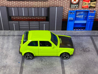 Loose Hot Wheels - 1973 Honda Civic Custom - Green and Black — view 2