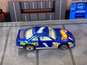 Hot Wheels Chevy Stock Car (1991) - Blue and White
