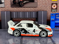 Loose Hot Wheels - Audi 90 Quattro - White, Red, Gray and Black 4