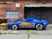 Blue 1970 Pontiac Firebird Turbocharged Hot Wheels 50th Anniversary