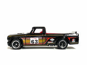 Loose Hot Wheels - 1963 Studebaker Champ Race Truck - Black and Gold 63