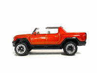 Loose Hot Wheels - GMC Hummer EV - Orange — view 3