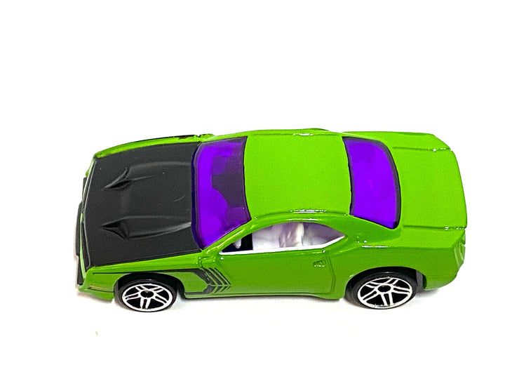 Loose Hot Wheels - Rapid Transit - Green and Satin Black — view 2