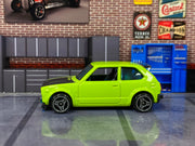 Loose Hot Wheels - 1973 Honda Civic Custom - Green and Black — view 3