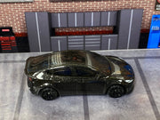 Loose Hot Wheels - Tesla Model Y - Black — view 2