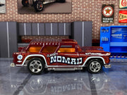 Loose Hot Wheels - 1955 Chevy Nomad - Dark Red