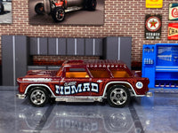 Loose Hot Wheels - 1955 Chevy Nomad - Dark Red — view 3