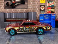Loose Hot Wheels - 1967 Chevy Chevelle SS - Dark Red Star Command Buzz Lightyear — view 3