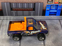 Hot Wheels Power Plower purple Piranha loose truck — previous stocked example view 2