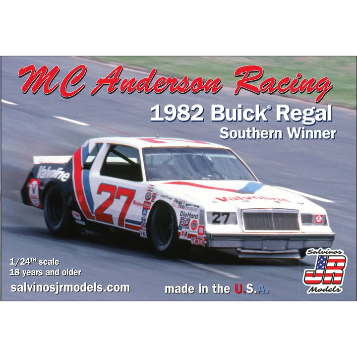 Salvinos JR Models M C Anderson Racing 1981 Buick Regal Southern Winner — exact product reference