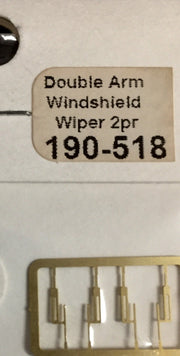 Cal Scale HO Double-Arm Windshield Wipers - 2 Pairs - product view 1