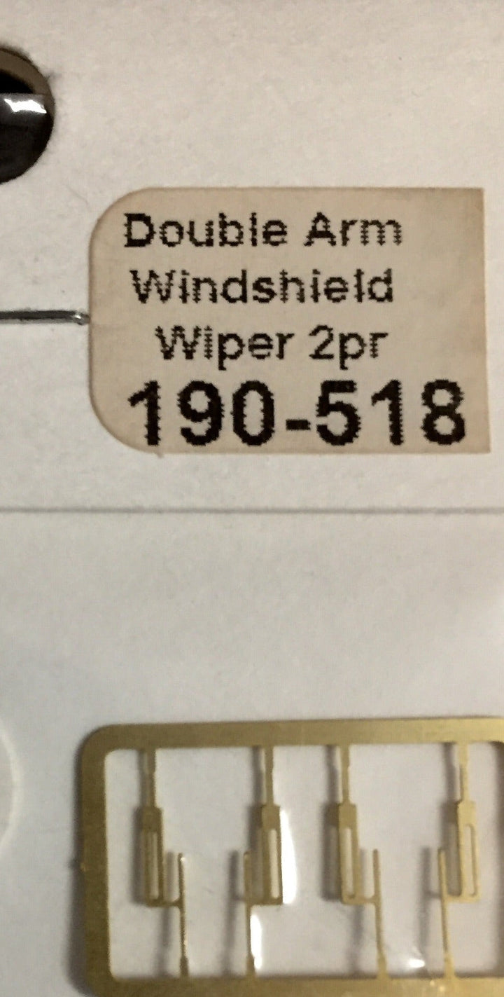 Cal Scale HO Double-Arm Windshield Wipers - 2 Pairs - product view 1