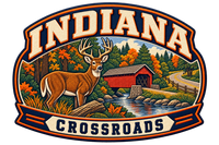 Indiana heritage badge embroidery artwork