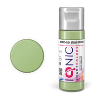 AMMO by Mig Jimenez MIGI0134 IONIC Stone Green 20 mL acrylic paint — exact product image