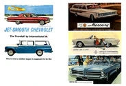 J & L Innovations 175 HO 1960s automotive and transportation billboard signs, five-sheet set
