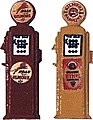 JL Innovative Design 572 Deluxe Gilmore Gas Pumps