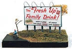 J & L Innovative Design 176 HO Telephone-Pole Style Billboard Kits