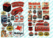 JL Innovative 1940s 1950s gas and oil advertising posters 184