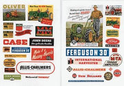 JL Innovative Design 296 HO printed farm and tractor signs
