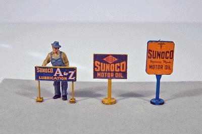 JL Innovative Design VINT SUNOCO GAS STN CURB – 475 product image