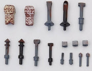 JL Innovative HO Scale Roof, Vent & Chimney Detail Set 16-Piece – 494– product image 1