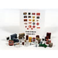 JL Innovative Design 511 HO scale crates kegs and barrels set of 30