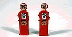 JL Innovative 517 Phillips 66 deluxe gas pumps HO scale