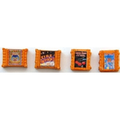JL Innovative 528 HO Custom Fireworks Crates - Orange, 4-Pack - product image
