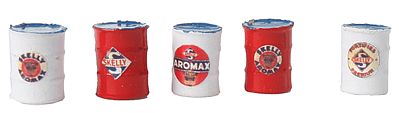 JL Innovative Design 576 HO Scale Skelly Oil Barrels - 5 Pack - product image