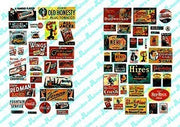 JL Innovative 633 Saloon & Tavern Posters and Signs — N Scale - product image