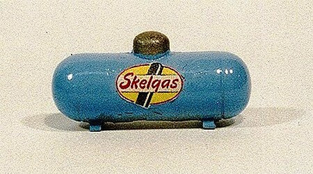 JL Innovative 726 light blue miniature propane tank with printed label