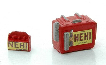 JL Innovative Design 736 upright chest Nehi vending machine