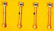 Custom Section Sign Set/Pole Style (4) - view 4