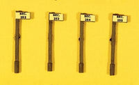 Custom Section Sign Set/Pole Style (4) - product image