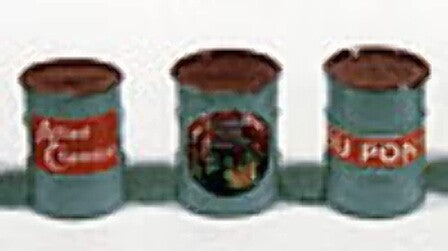 JL Innovative Paint & Chemical Barrels – Gray/Red – 912– product image