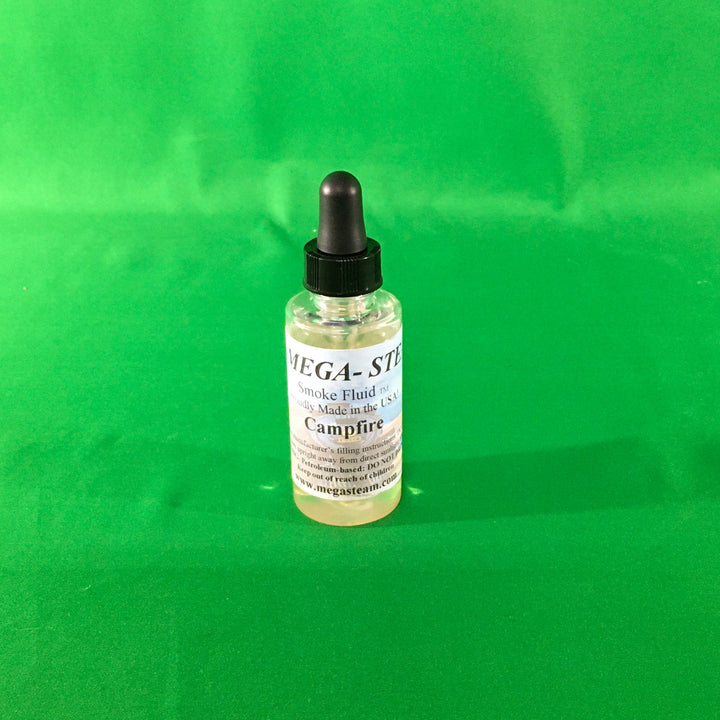 JT's Mega-Steam 142 Campfire smoke fluid, 2-ounce dropper bottle