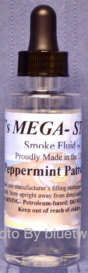 JT's Mega-Steam 144 Peppermint Pattycake smoke fluid, 2-ounce dropper bottle