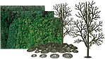 JTT 92066 Sycamore Trees 8 inch 4 Pack