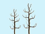JTT 94117 Sycamore 2 Inch Pro Armatures 4 Pack
