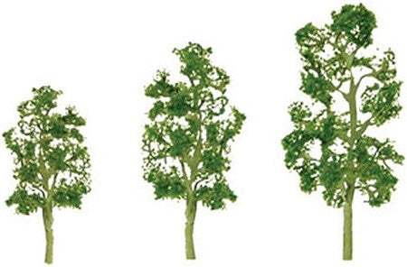 JTT HO Scale Aspen Trees 3.5–4 in 2-Pack