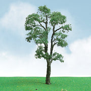 JTT 92214 N scale Pro-Elite maple trees — single-tree close-up from the three-piece pack