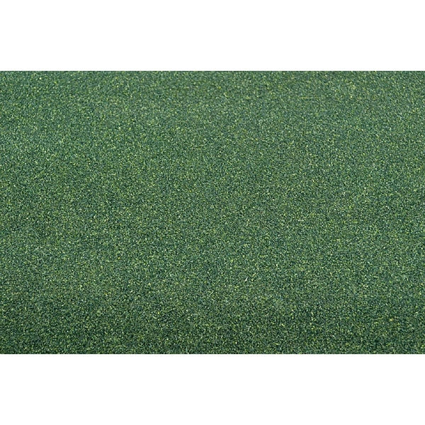 JTT 95405 N scale dark green grass mat — texture detail