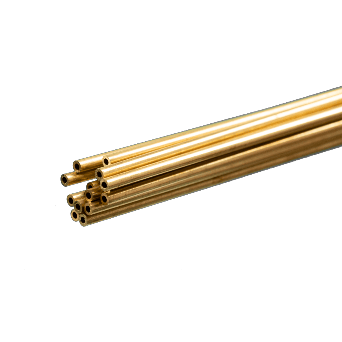 K&S Engineering 3920 2 mm x 0.45 mm Round Brass Tube– product image