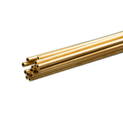 K&S Engineering 3920 2 mm x 0.45 mm Round Brass Tube– product image 1