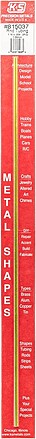 K&S Engineering 815037 round brass tube 1/16 inch OD .006 wall 12 inch 2 pack
